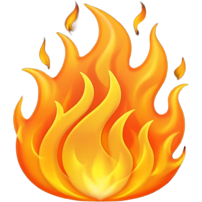 fire  hot emoji