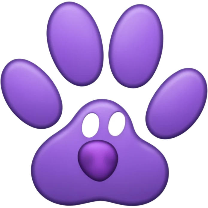 purple-pawprint emoji