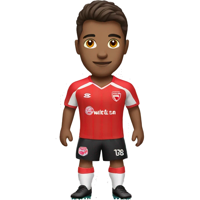 Soccer player fc twente emoji