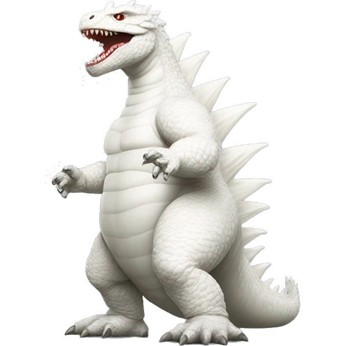 White Godzilla  emoji