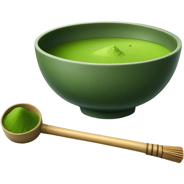 I love you so matcha emoji
