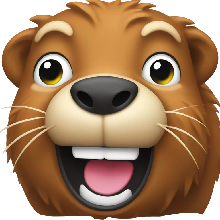 The Joyful Beaver emoji