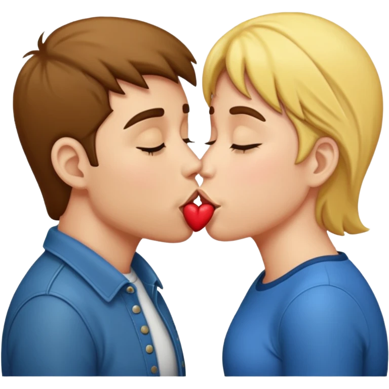kissing ass emoji
