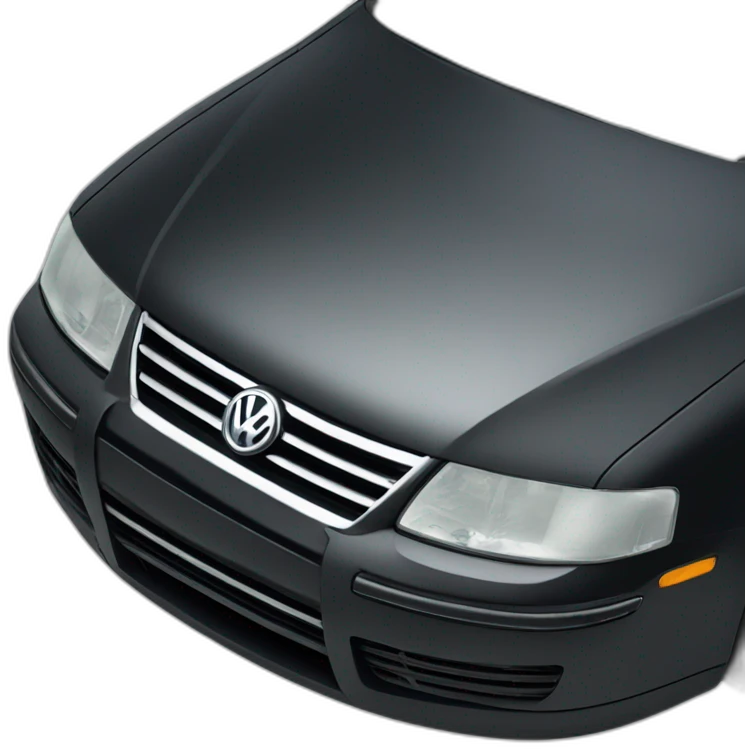 Volkswagen passat b5 black emoji