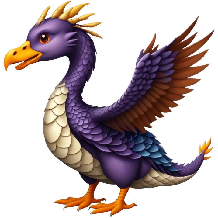Dragon goose  emoji