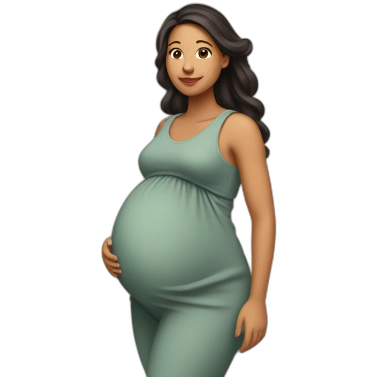 Latin Pregnant woman in Canada emoji