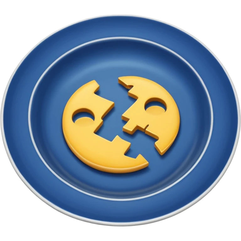 broken plate emoji emoji