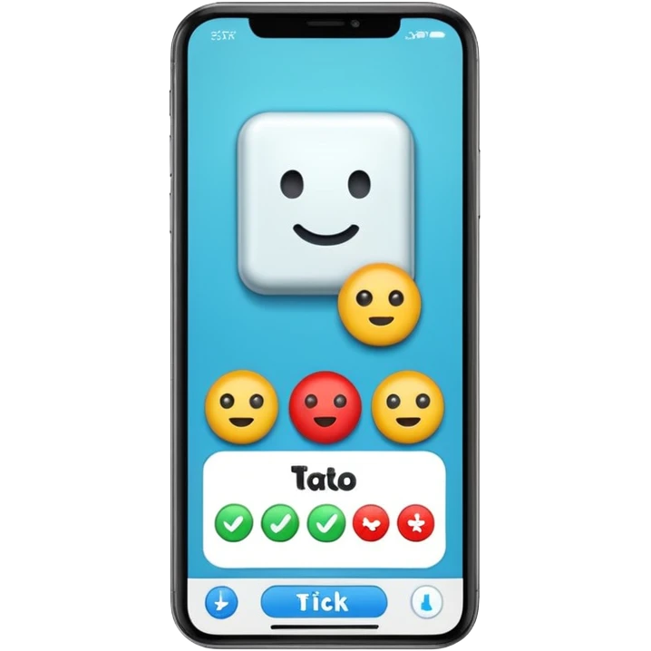 Tic tac tok emoji