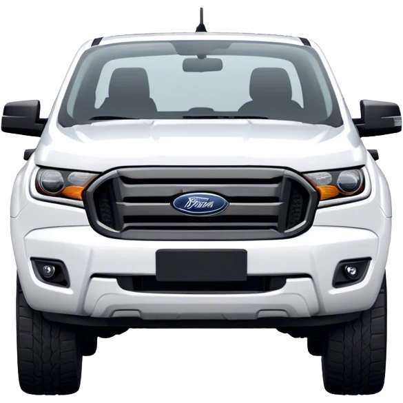 Ford Ranger - Ford (Model Year: 2024) (Iconic colour: White) emoji