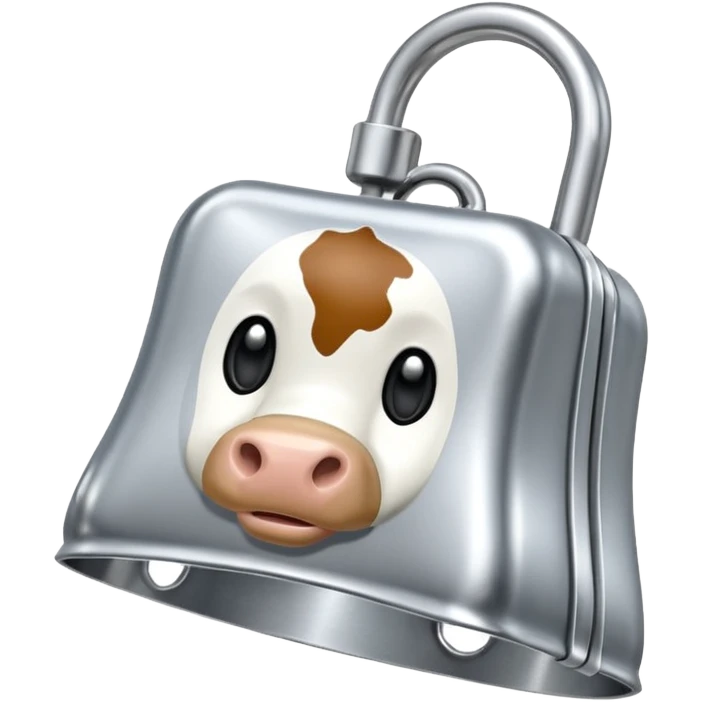 cow bell collar emoji