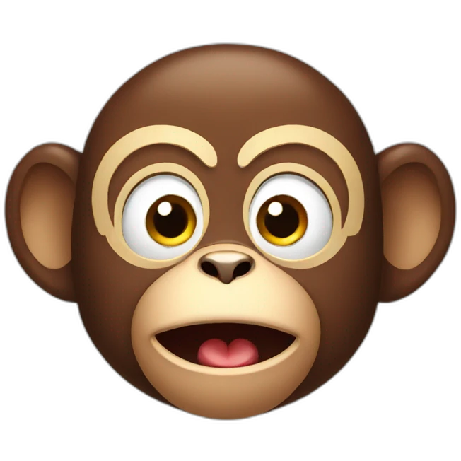 monkey surprised emoji