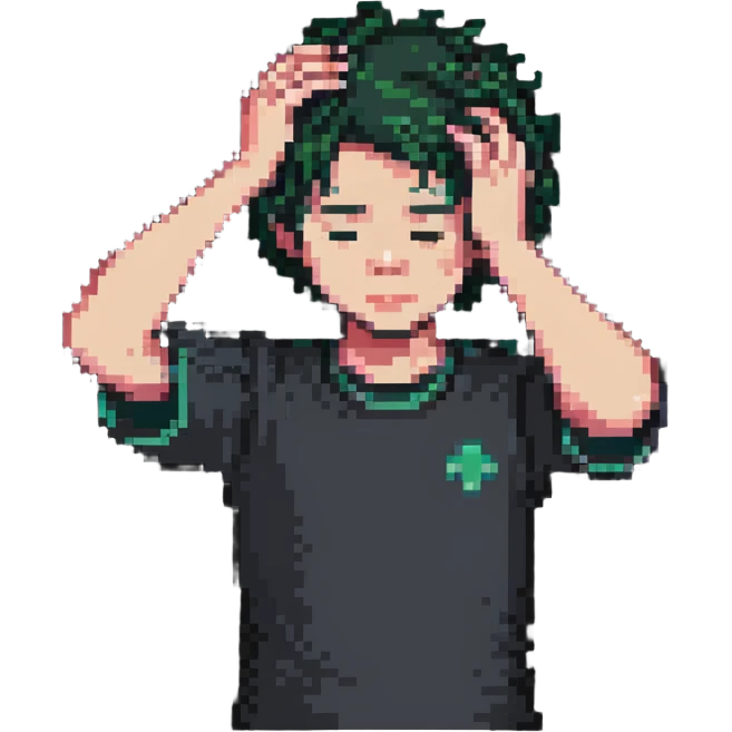 head scratching gesture emoji