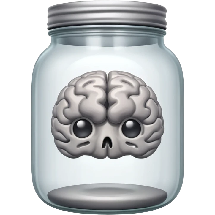 brain in a jar emoji