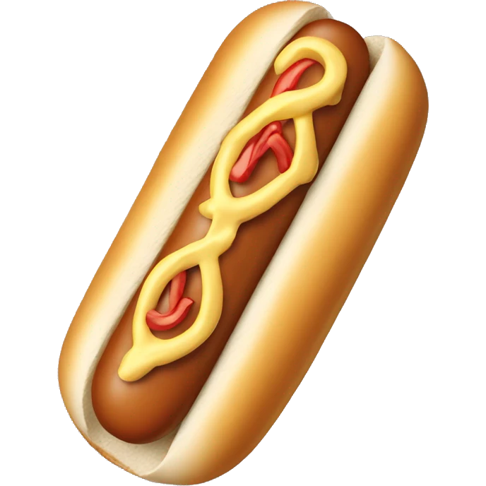 Mayonnaise hotdog  emoji