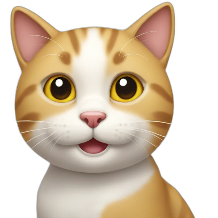 happy cat emoji