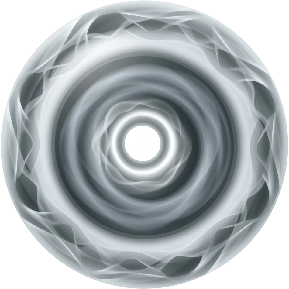 smoky nether vortex of magical spell orb emoji