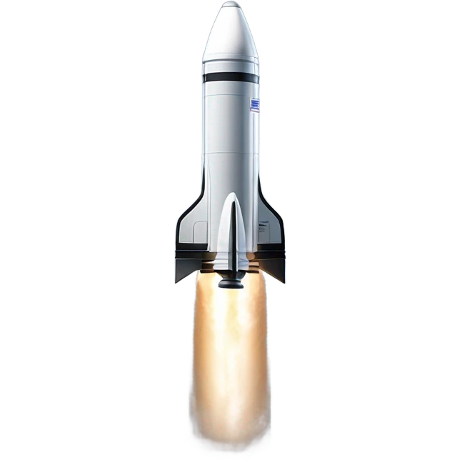 SpaceX starship emoji