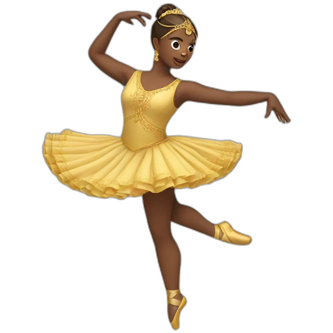 Classical dancer emoji