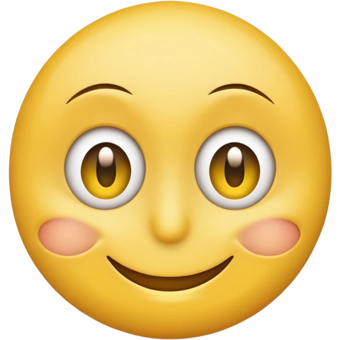 Smiley showing his eye thus expressing the typical French reaction “mon œil” if someone doesn’t believe something the other person said.  emoji