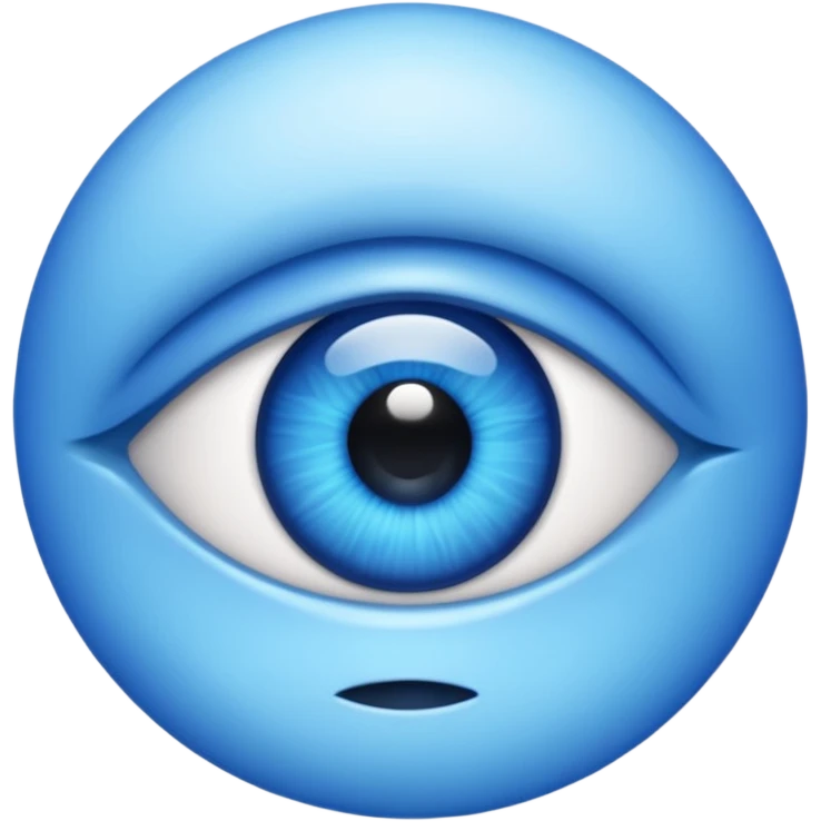 insane blue eyes  emoji