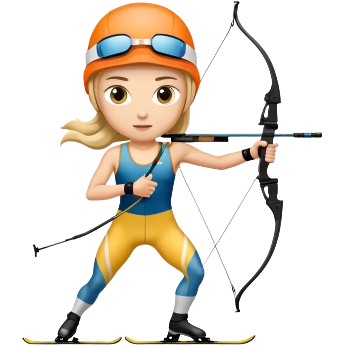 biathlete emoji