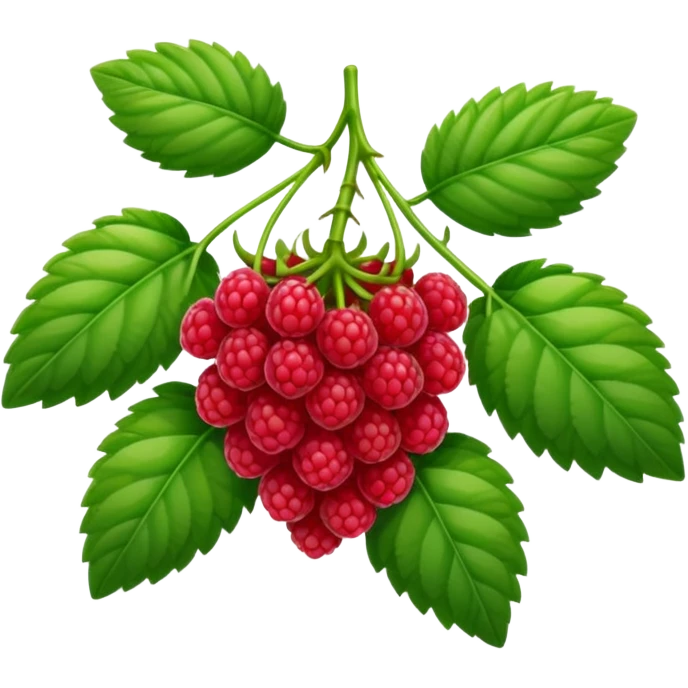 rasperry bush emoji