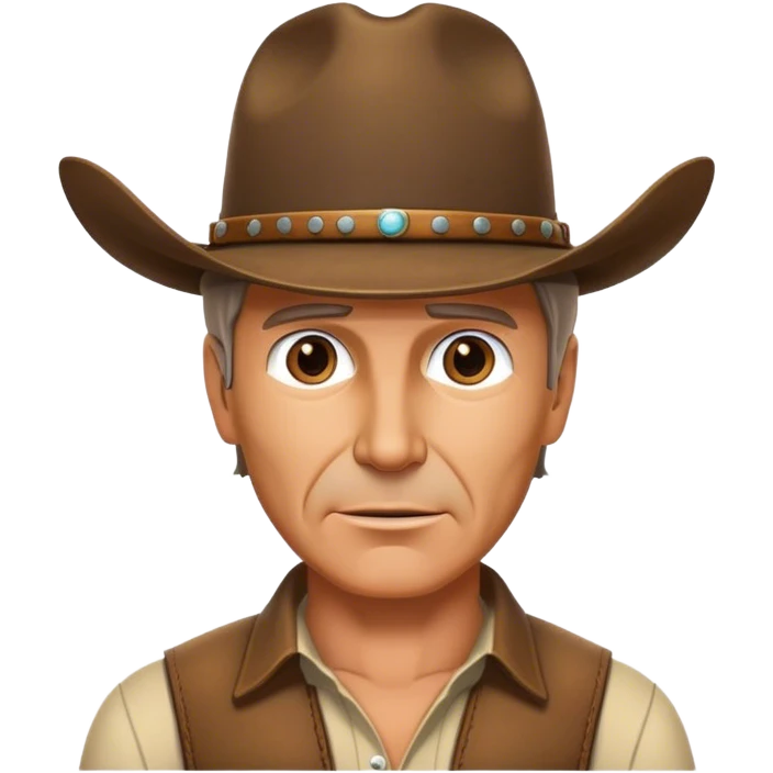 1923 Harrison Ford western wearing a cowboy hat emoji
