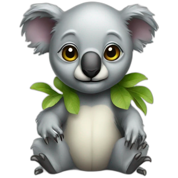 a-alien-koala emoji