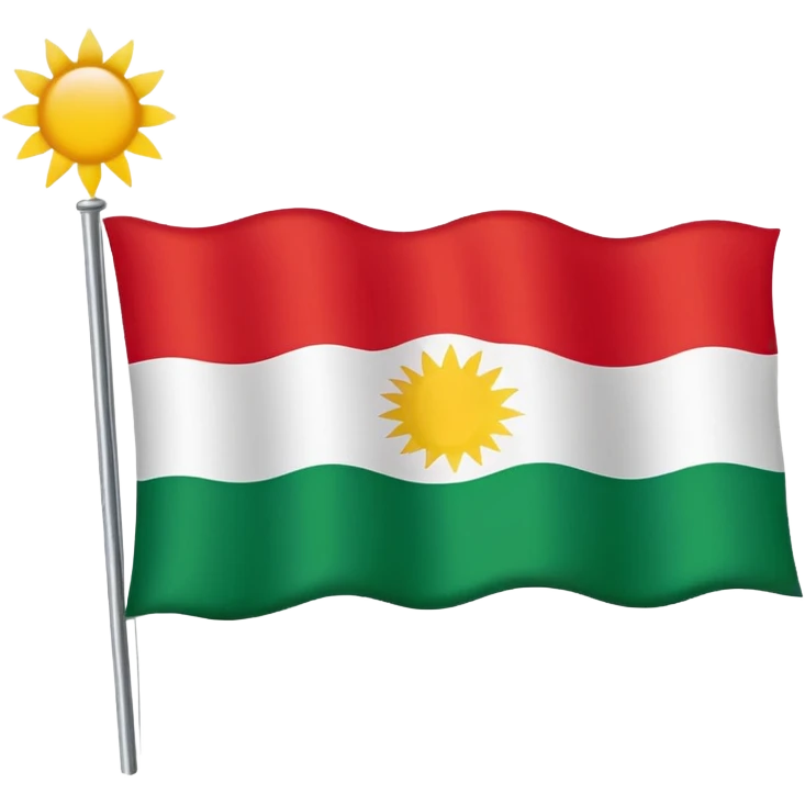 Kurdistan Flag  emoji