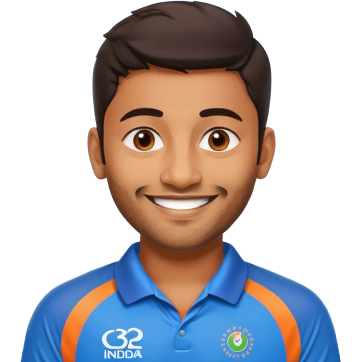 surya kumar yadav in india cricket team jersey t20 world cup emoji
