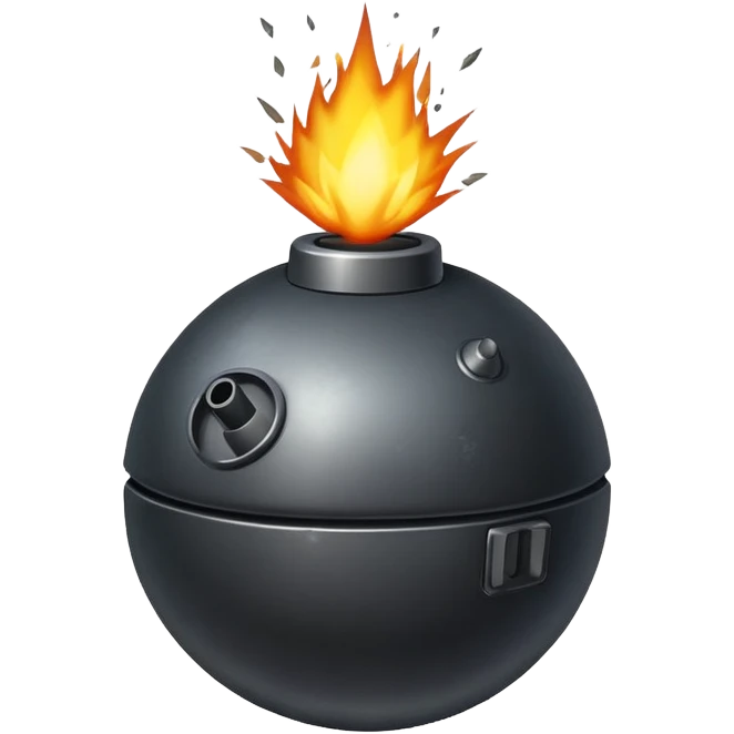 bomb emoji