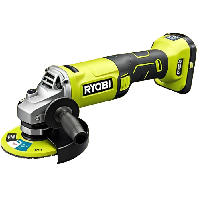 Ryobi One+18V 4-1/2" Angle Grinder PCL445B emoji style emoji