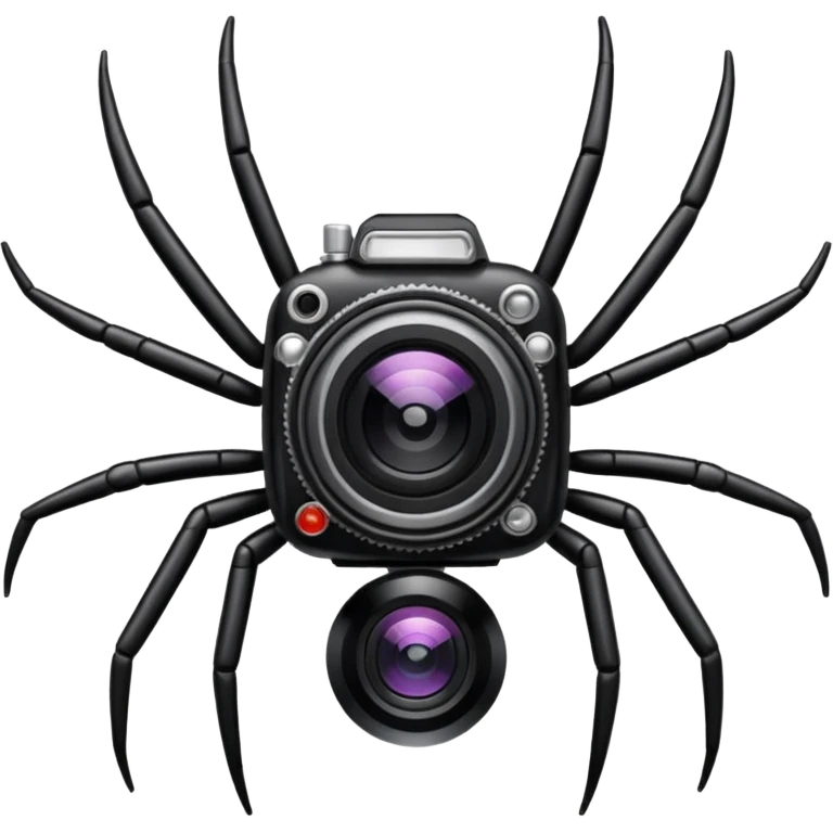 spider camera emoji