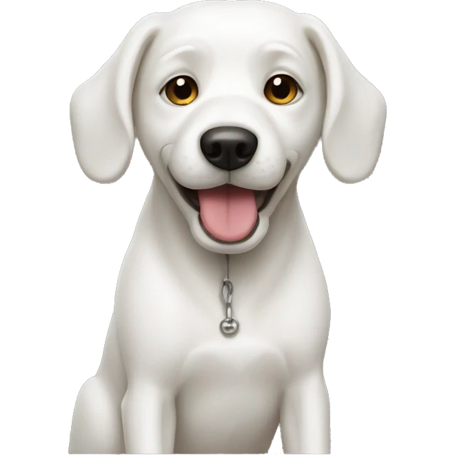 White dog emoji