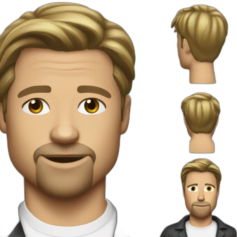 brad pitt emoji