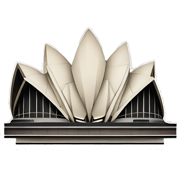 Sydney opera house emoji