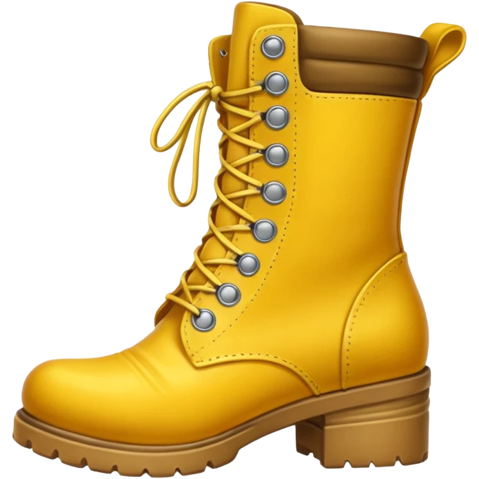 constructor yellow boots emoji