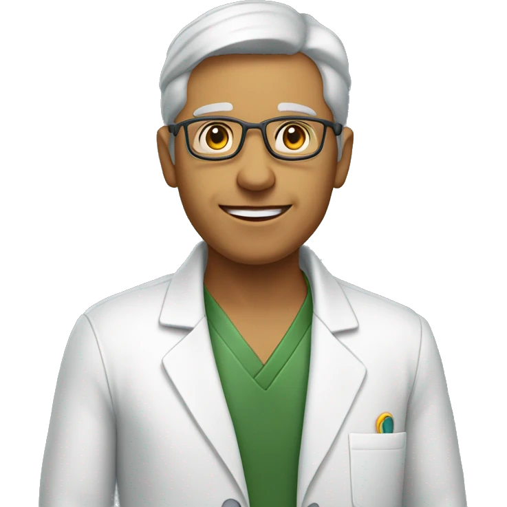 A Health professinal from Amazonas, Brazil in a causal style emoji