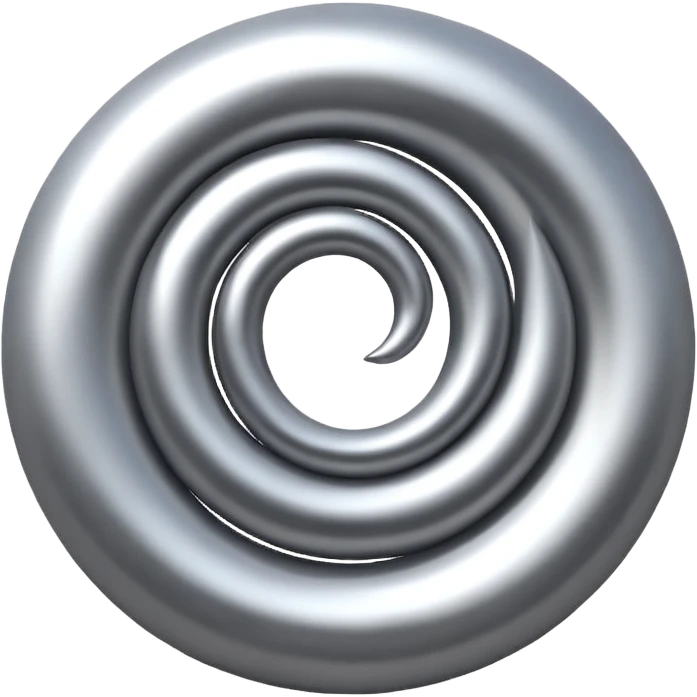 A simple spiral logo emoji