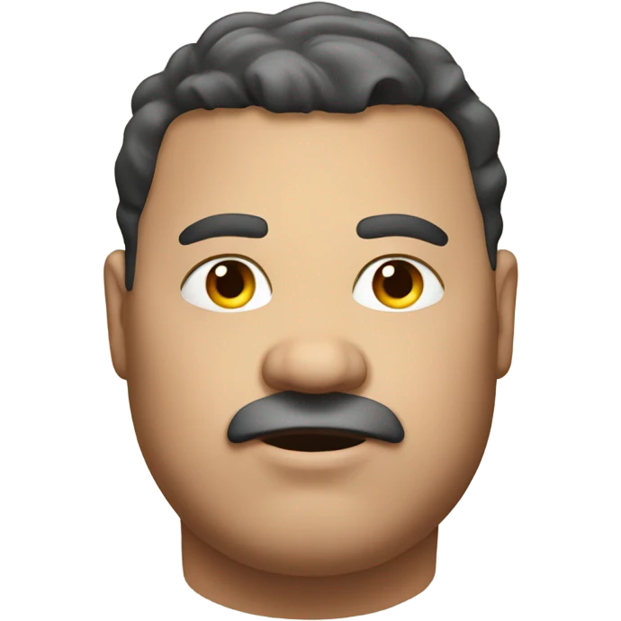 fat guy emoji