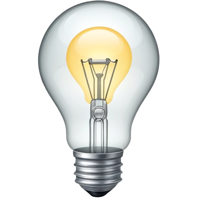 light bulb emoji