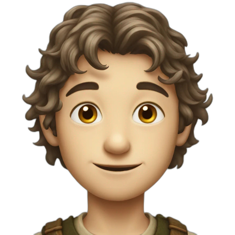 young hobbit emoji
