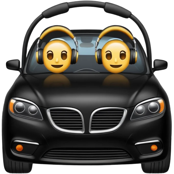 🚘🎧 emoji