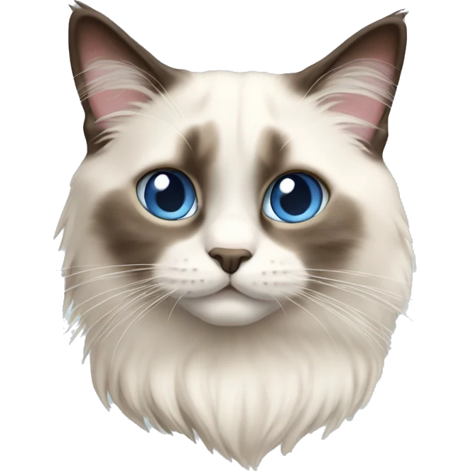 Ragdoll cat emoji