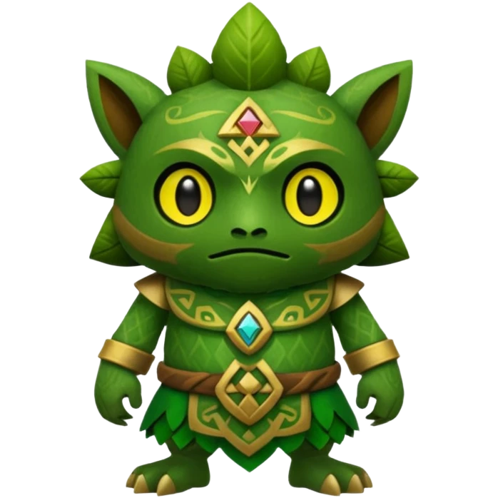 Korogu character from Zelda, no text emoji