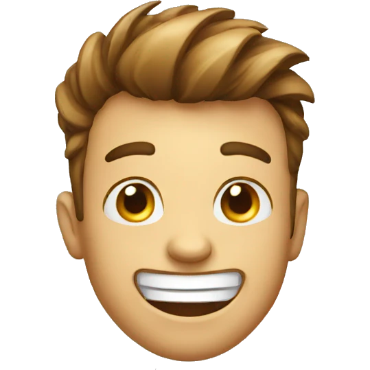 excited face emoji