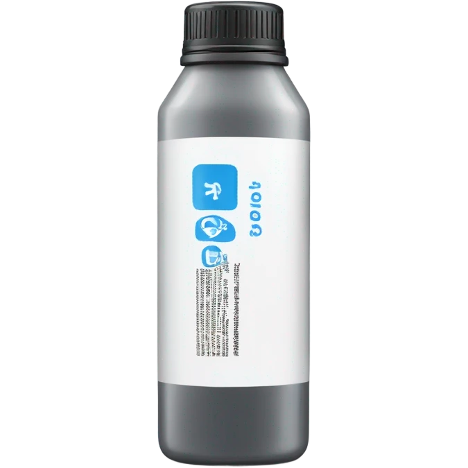 Bottle of silicone lube emoji