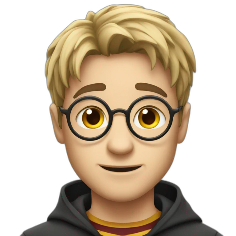 Harry potter with scar emoji