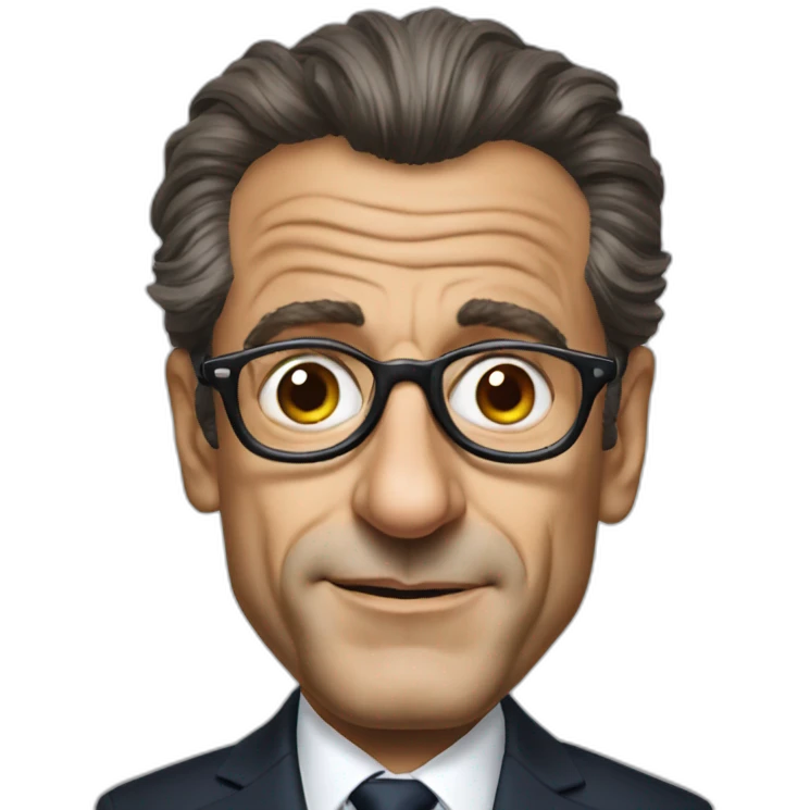 sarkozy with glasses emoji