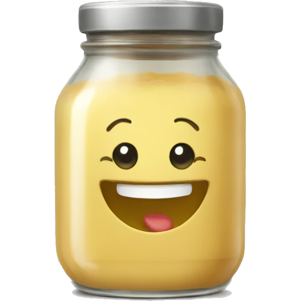 happy sauce jar emoji